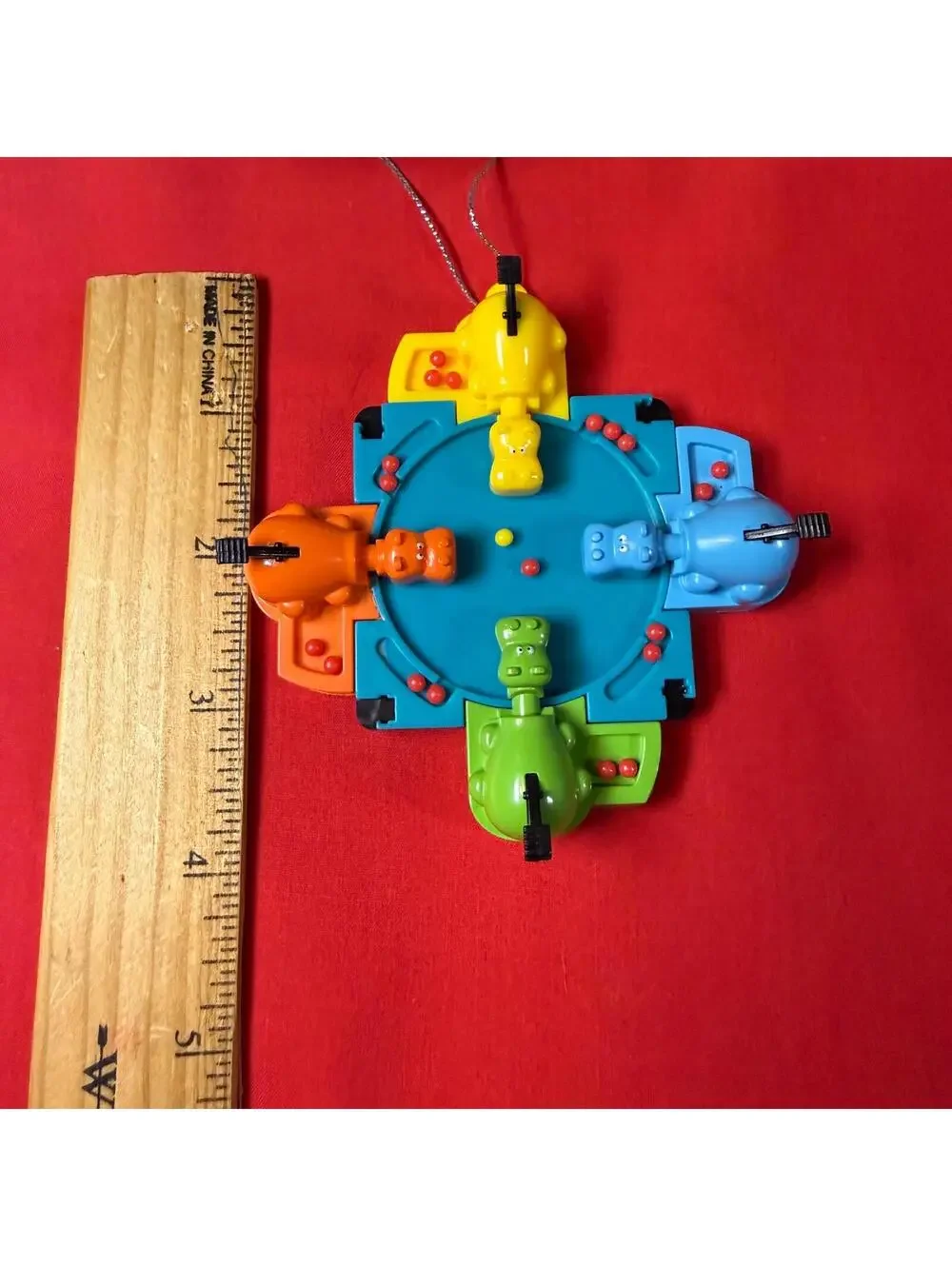 Hungry Hippos Ornament - Ruz - New with Tags